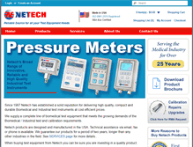 Tablet Screenshot of pressuremeter.com